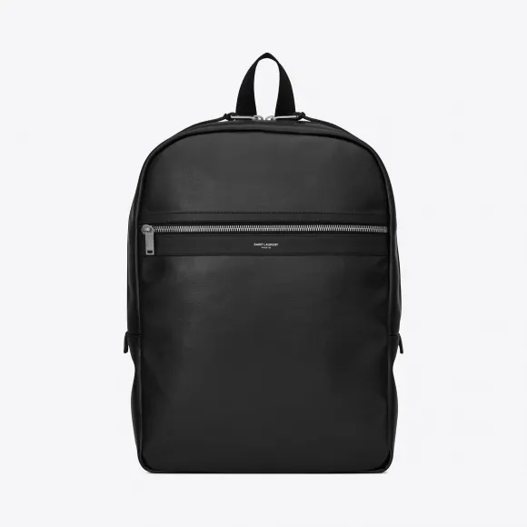 伊夫圣罗兰/Yves Saint laurent CITY 闪亮纹理帆布电脑双肩包 5332329LJ4F1000