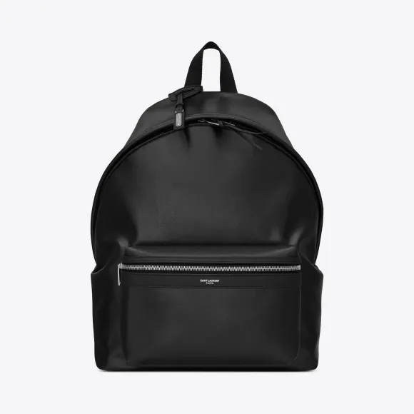 伊夫圣罗兰/Yves Saint laurent CITY 闪亮纹理帆布双肩包 5349679LJ4F1000