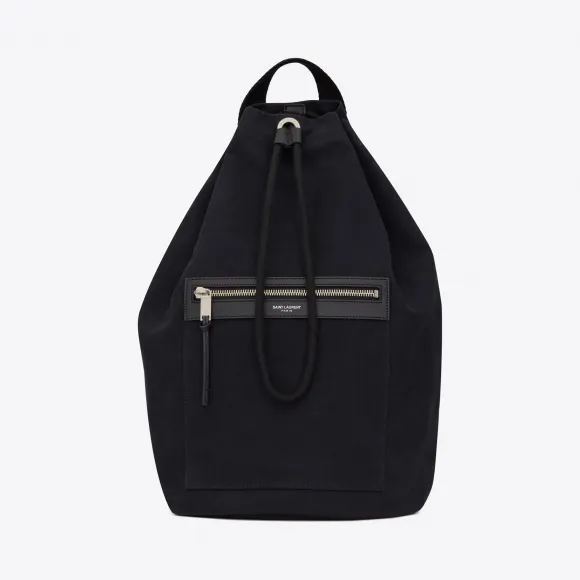 伊夫圣罗兰/Yves Saint laurent CITY SAILOR canvas backpack  5539699431