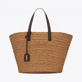 伊夫圣罗兰/Yves Saint laurent PANIER 中号拉菲草编包 579521GQTHJ7062