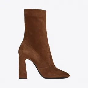 伊夫圣罗兰/Yves Saint laurent MADDIE绒面革靴子 6062970LI002330