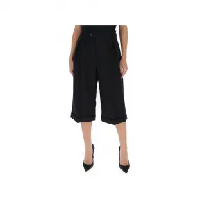 伊夫圣罗兰/Yves Saint laurent 黑色 高腰裙裤 637572Y221W1000