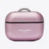 伊夫圣罗兰/Yves Saint laurent saint laurent paris金属质感皮革耳机盒，适用于airpods 641954AAAJ05661
