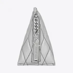 伊夫圣罗兰/Yves Saint laurent berlingo褶皱金银丝皮革吊坠 669925AAAD38106