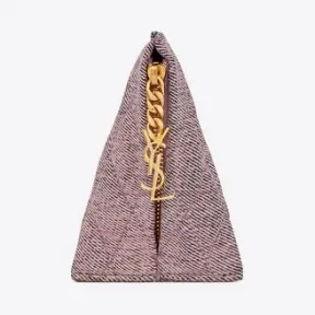 伊夫圣罗兰/Yves Saint laurent Berlingo牛仔帆布吊坠 669925FAAGC5303