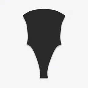 伊夫圣罗兰/Yves Saint laurent 闪亮针织无肩带泳衣 694554Y7E151000