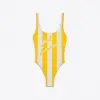 伊夫圣罗兰/Yves Saint laurent 圣罗兰条纹连体泳衣 726616Y37DC9797