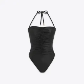 伊夫圣罗兰/Yves Saint laurent 挂脖露背泳衣 735442Y37DF1000