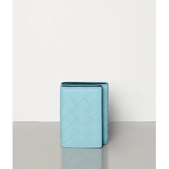 葆蝶家/Bottega Veneta MAXI INTRECCIO编织迷你长款钱包 550306VO0BH4822-小迈步海淘品牌官网