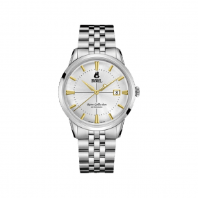 依波路/ernest borel 复古系列 316l精钢 自动机械机芯 手表 gs8580