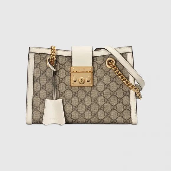 古驰/Gucci Padlock系列GG小号肩背包 498156KHNKG9761小迈步海淘品牌官网
