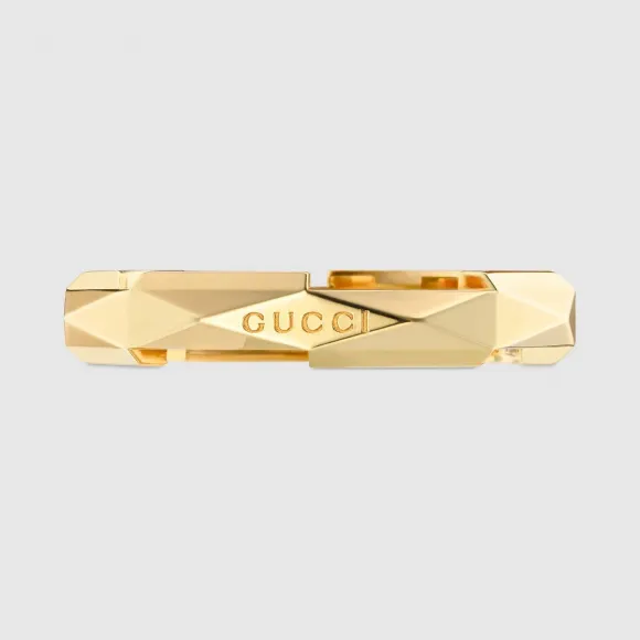 古驰/Gucci Gucci Link to Love系列饰钉戒指 662177-J8500-8000-小迈步海淘品牌官网