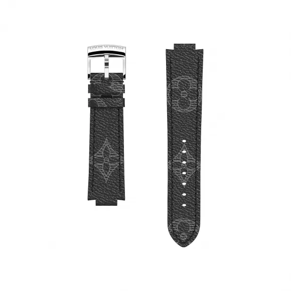 路易威登/Louis Vuitton TAMBOUR MONOGRAM ECLIPSE SS18 PRECOLL 帆布表带 R17139-小 ...