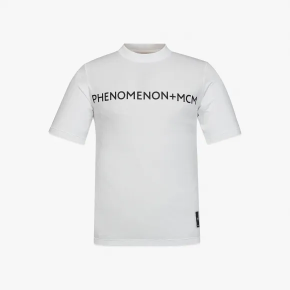 MCM P+M (PHENOMENON x MCM) 徽标 T 恤 MHTCSJP01WT00S-小迈步海淘品牌官网