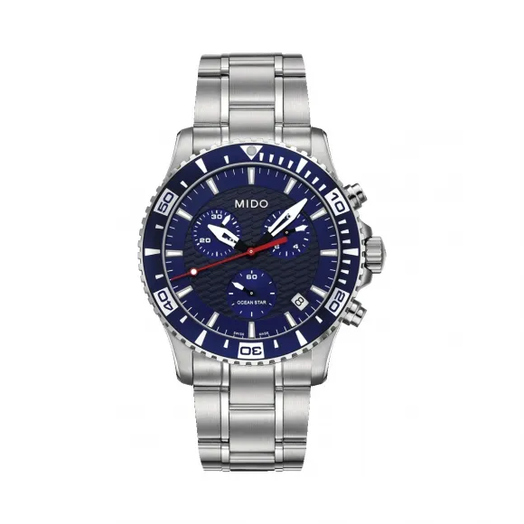 美度/Mido Ocean Star 42.5 MM 精钢 石英机芯 男表 M011.417.11.041.02-小迈步海淘品牌官网