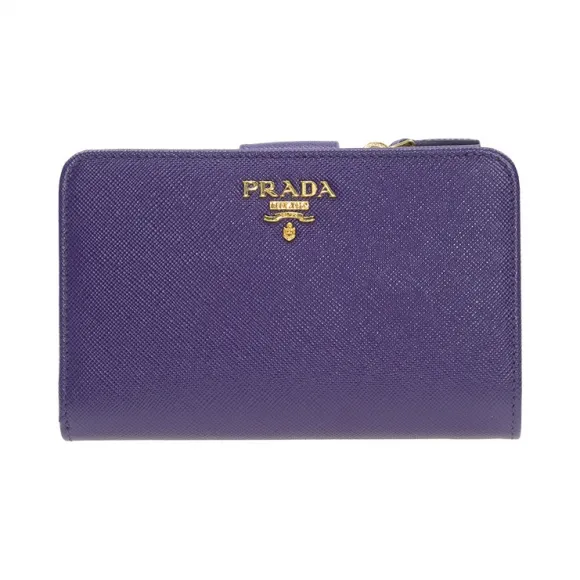 普拉达/Prada 紫色 牛皮 钱包 1M1225-QWA-F0030-小迈步海淘品牌官网