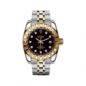 帝舵/tudor 经典日历型 自动机械 女表 m22013-0005