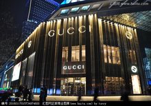 上海淮海中路的GUCCI旗舰店